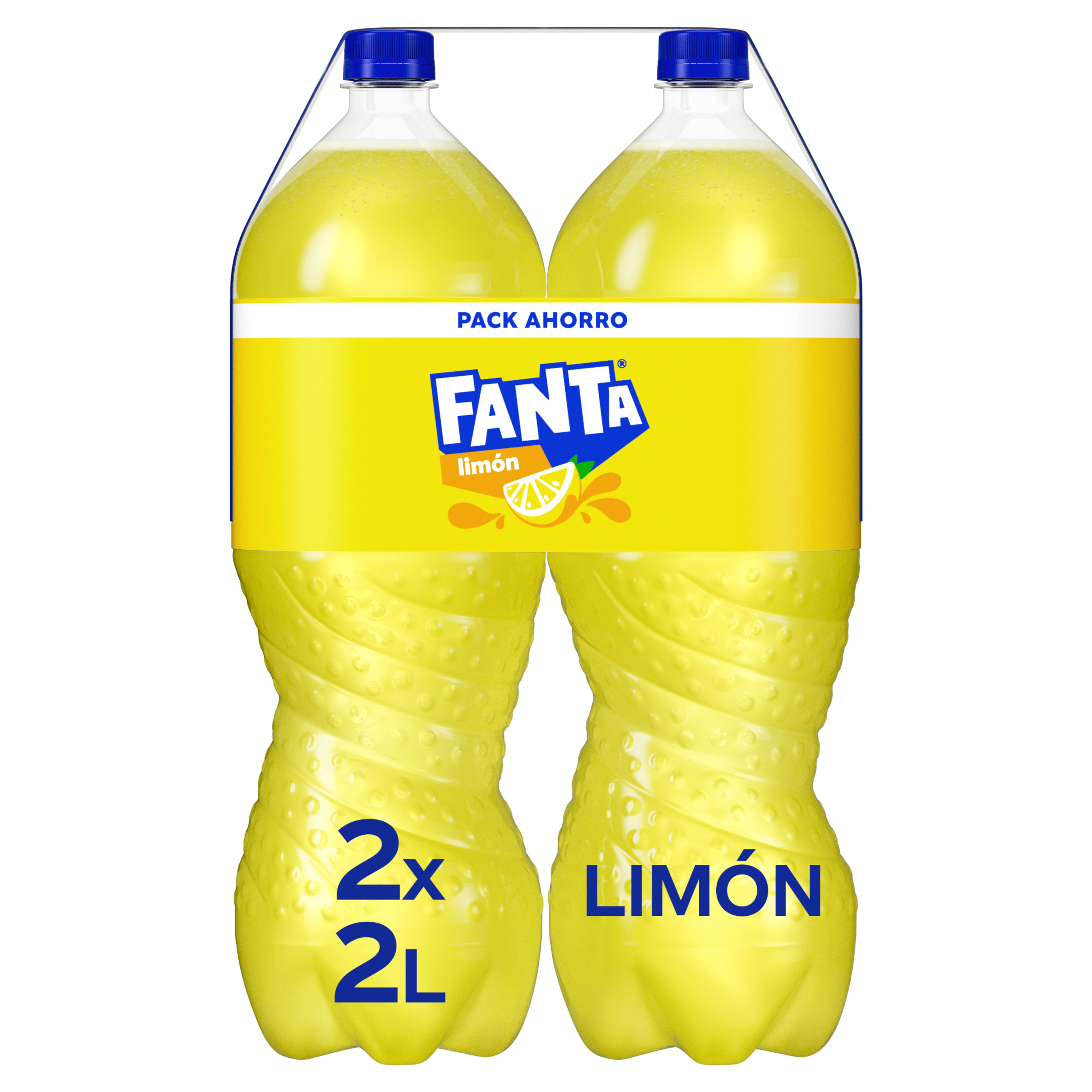Refresco limón Fanta botella 2l pack 2