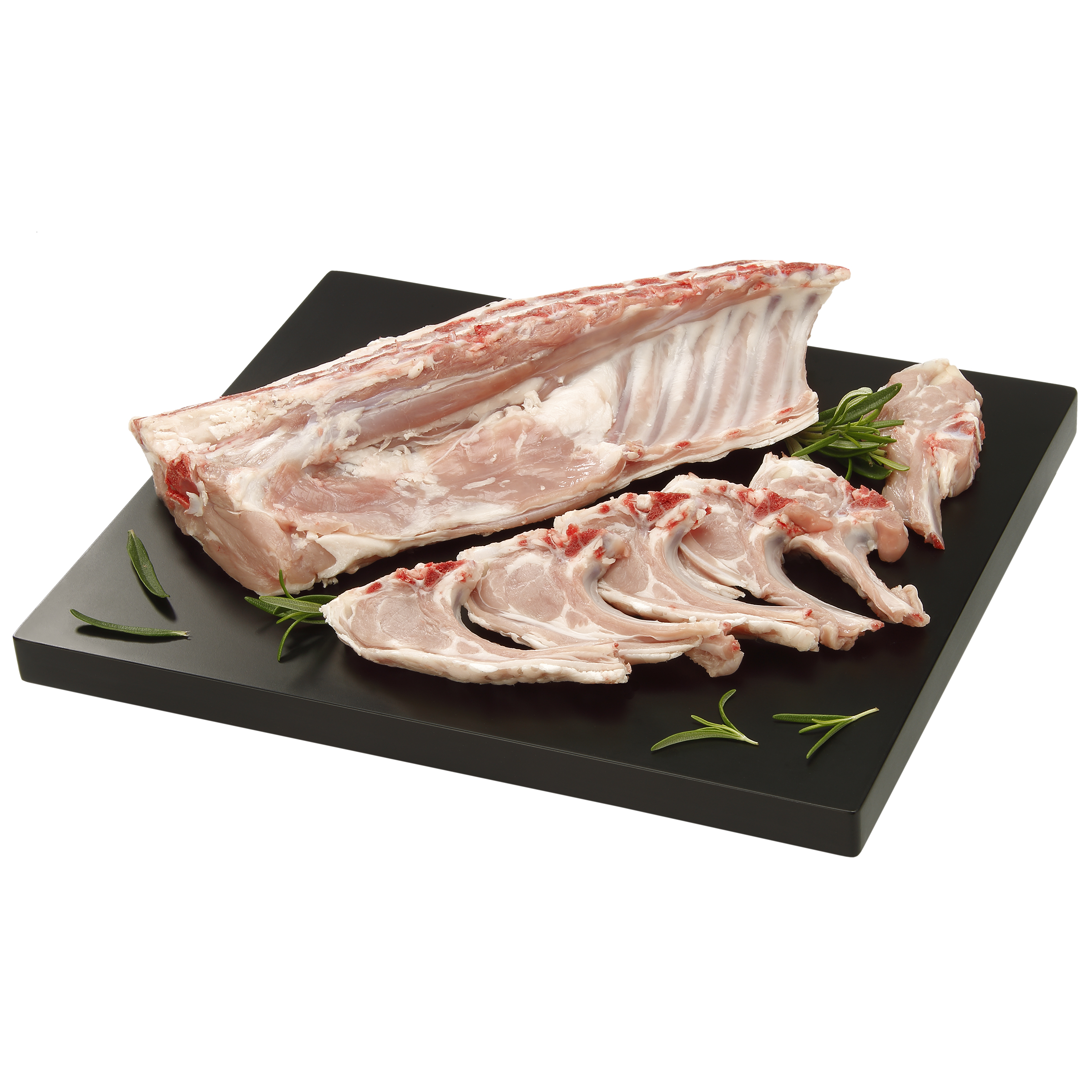Chuletas de cordero lechal por carrés