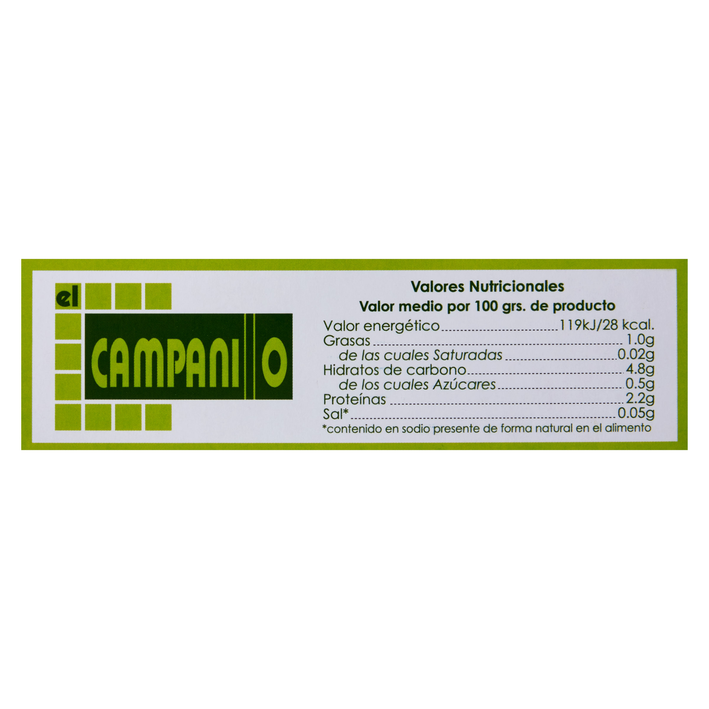 Espárragos verdes El Campanillo 300g