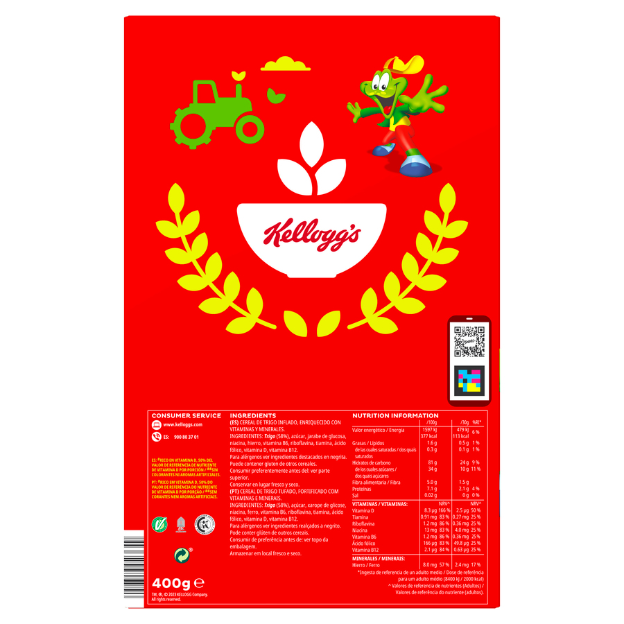 Cereales Smacks de Kellogg&acute;s 400g