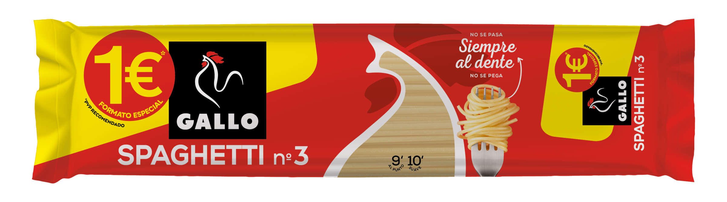 Espaguetis Nº3 Gallo 400g
