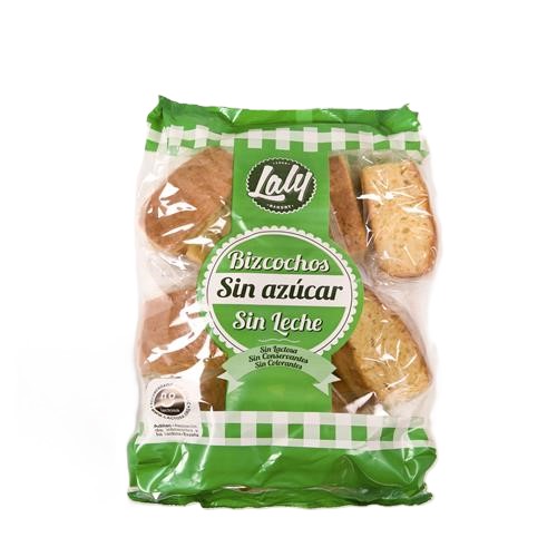 Bizcocho Laly sin lactosa y sin azúcar 450g