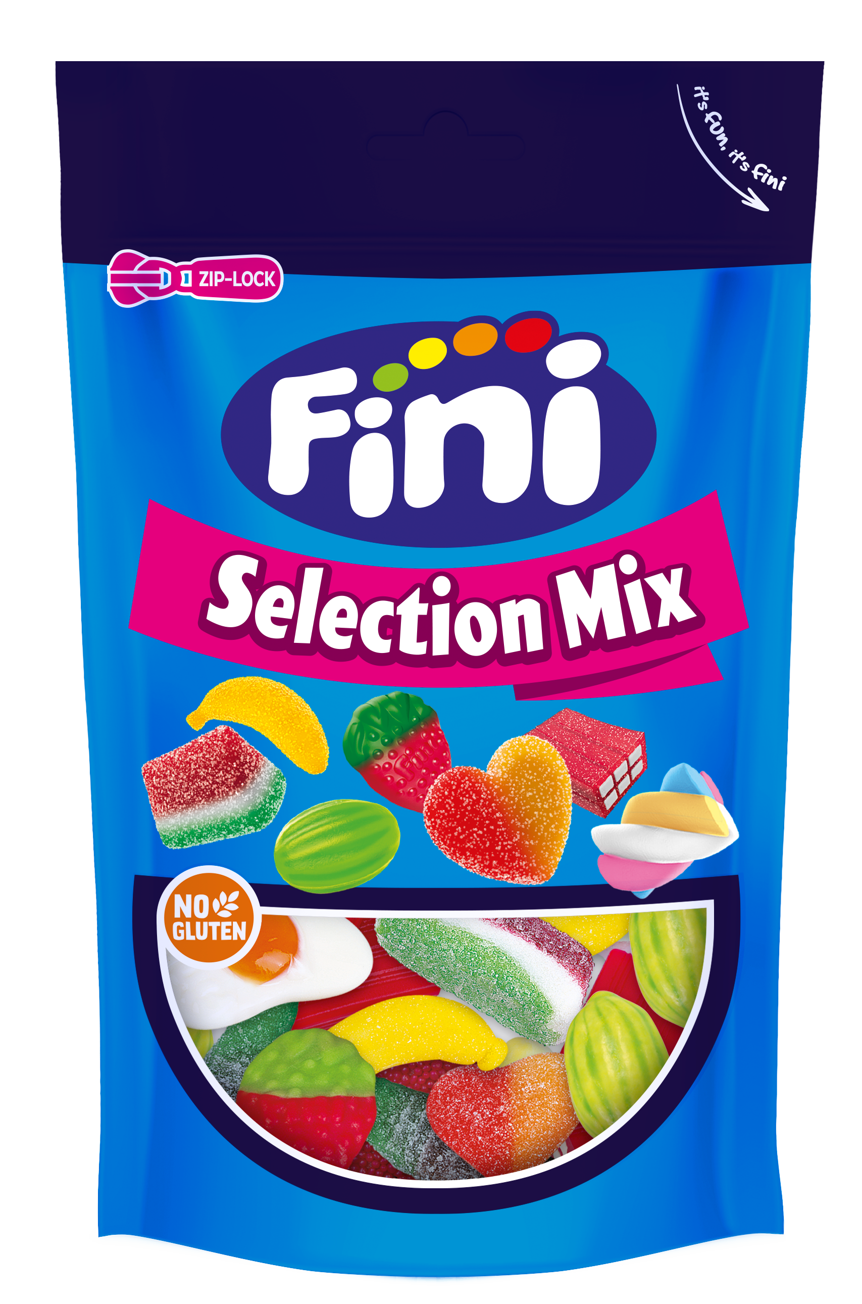 Golosinas surtidas sin gluten Fini 150g mix selección