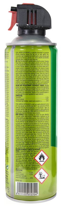 Insecticida Spray Casa Jardín 500 ml Exterior