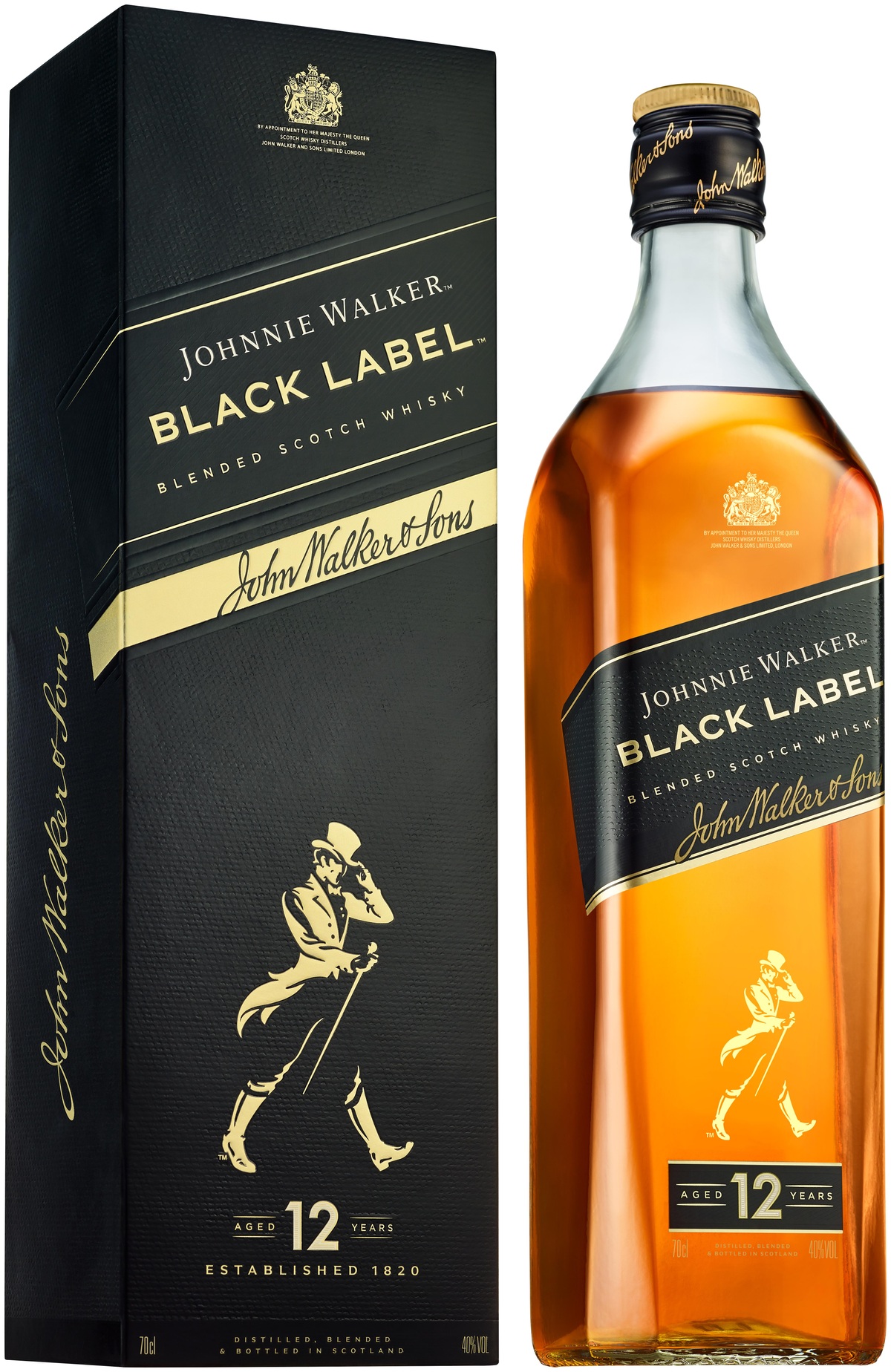 Whisky Johnnie Walker 70cl etiqueta negra | Ahorramas