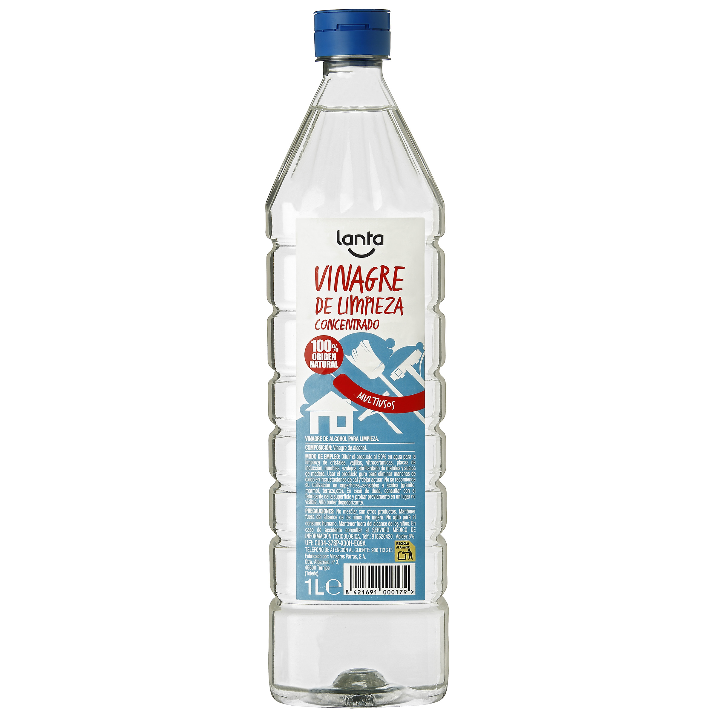 Vinagre de limpieza Lanta 1l