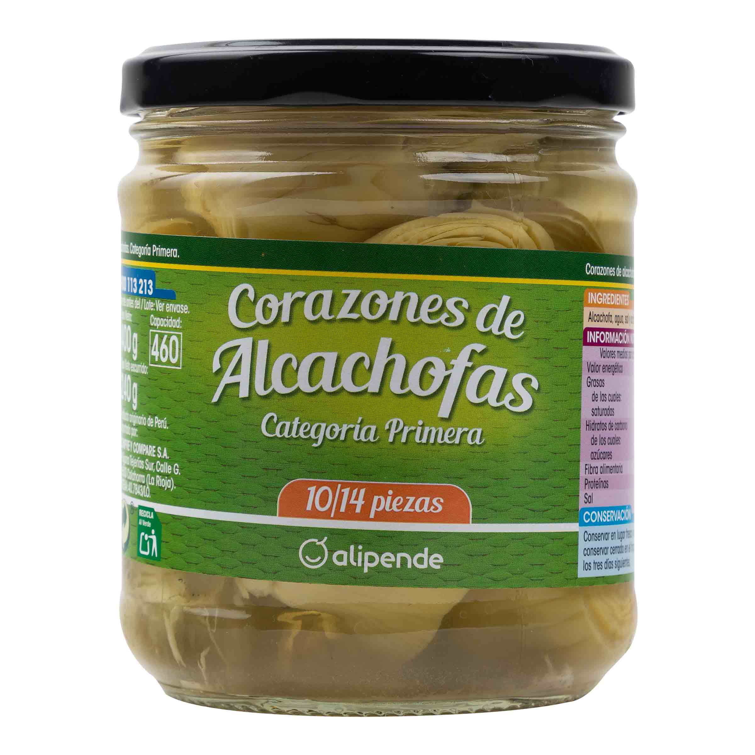 Corazón de alcachofa Alipende 10/14 240g