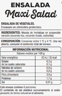 Ensalada maxi salad Alipende 300g