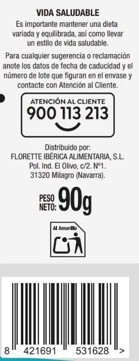Canónigos Alipende 90 gr