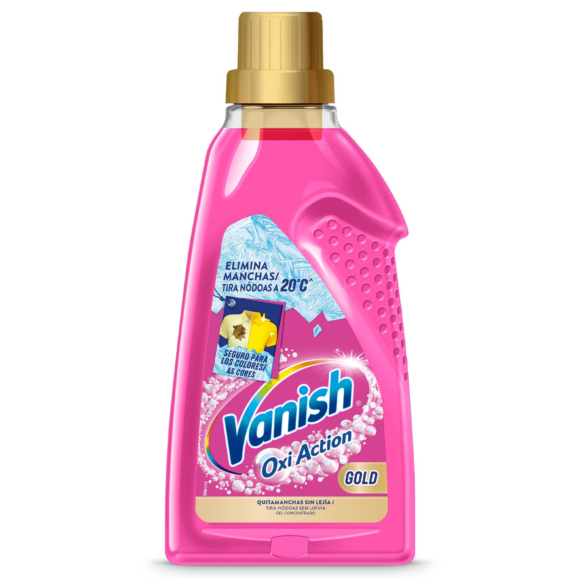 Quitamanchas gel Vanish 690 ml Gold