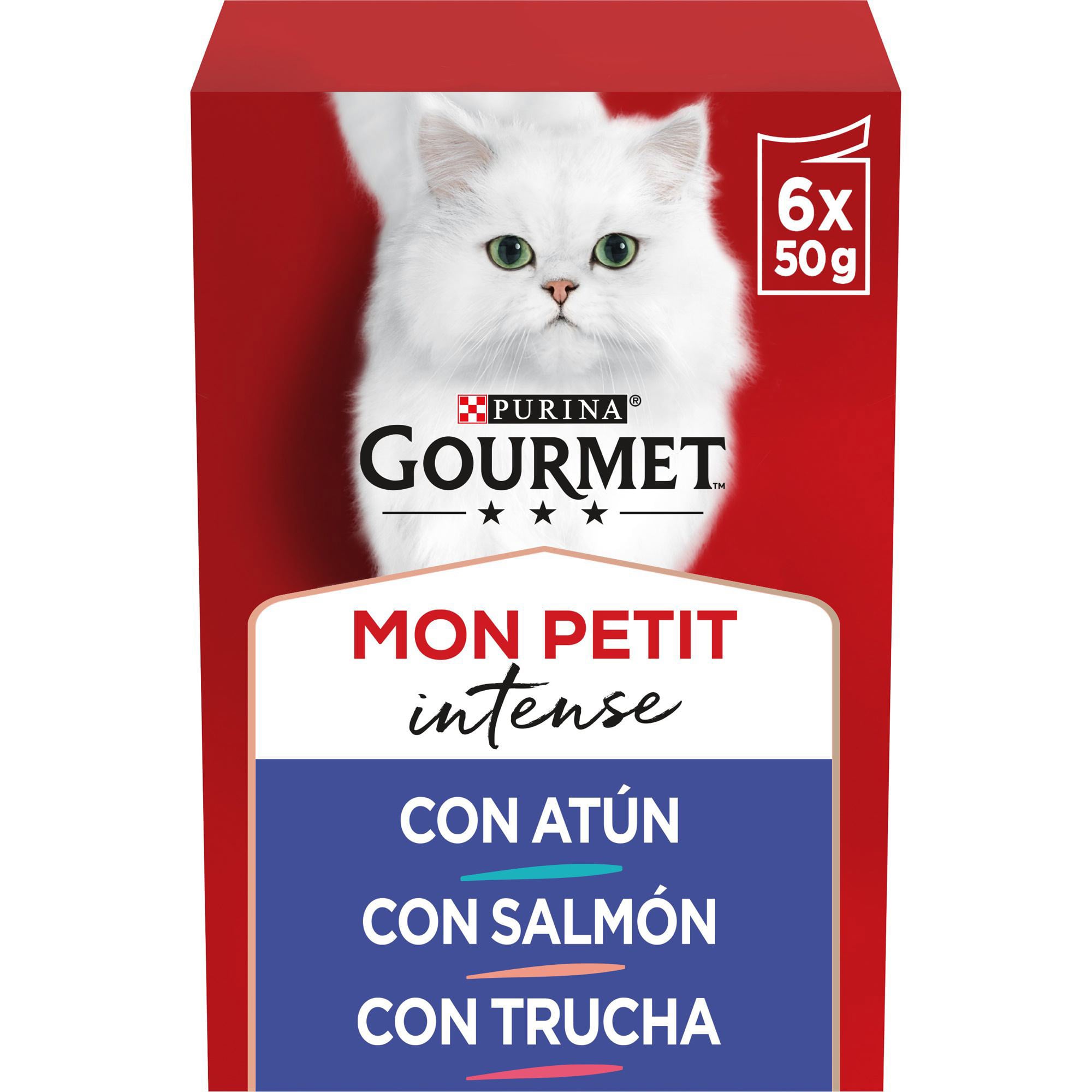 Comida húmeda gato Purina Gourmet mon petit pack 6