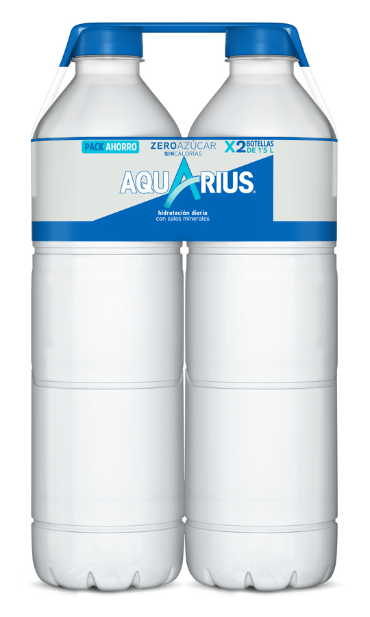 Bebida isotónica zero Aquarius botella 1,5l