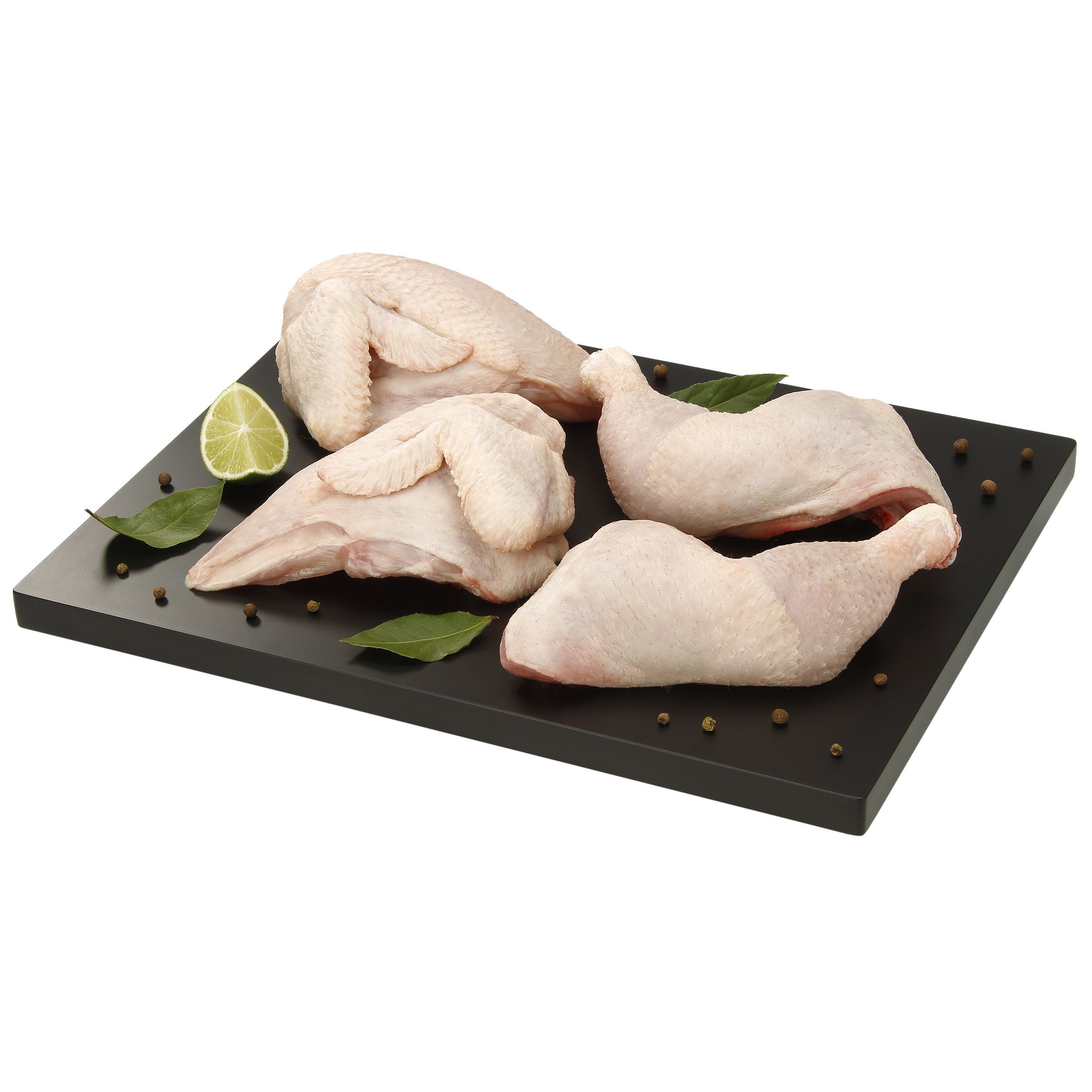 Pollo limpio entero
