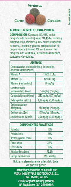 Alimento completo para perro Meque selección 4kg
