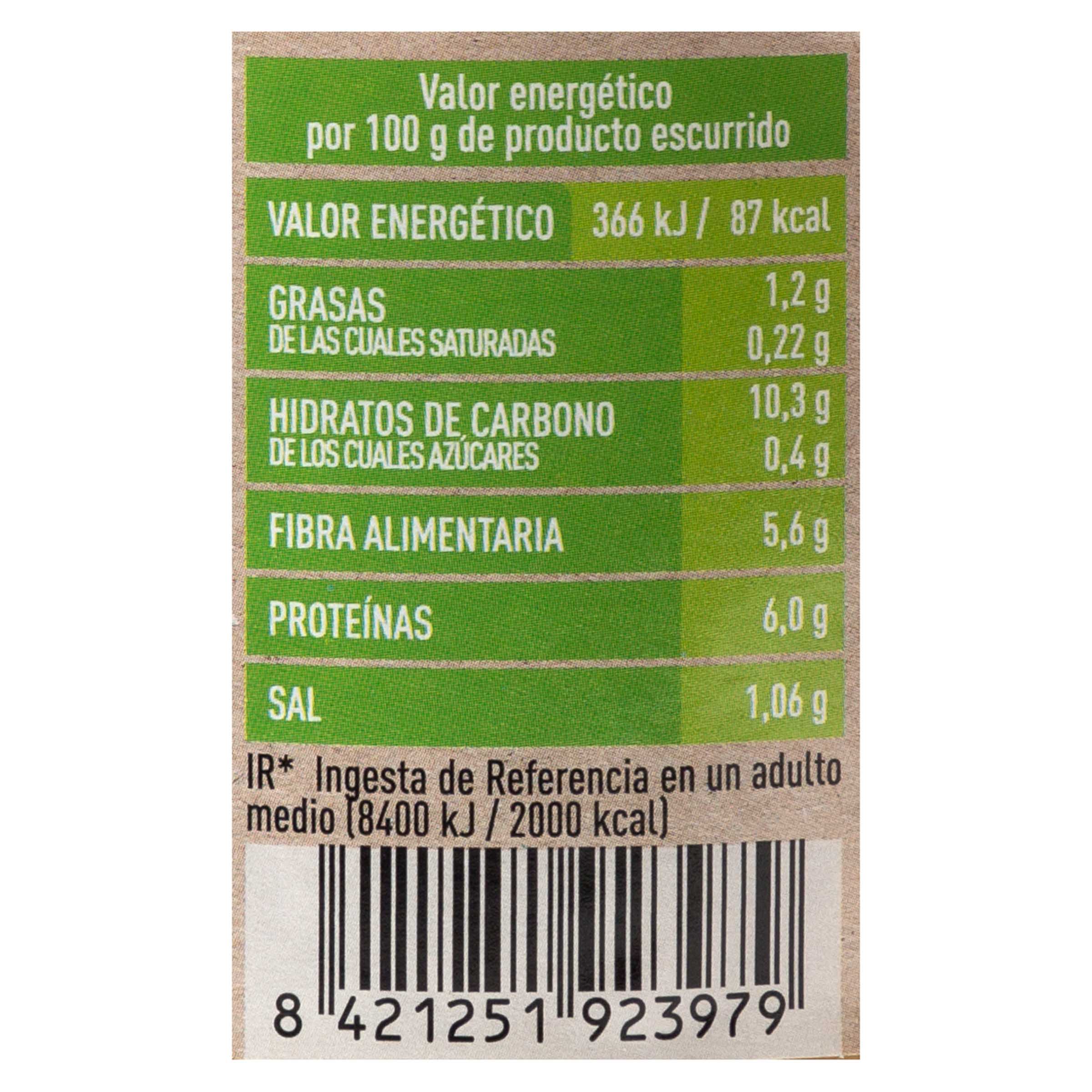 Alubia blanca cocida ecologica Alta Cocina 600g