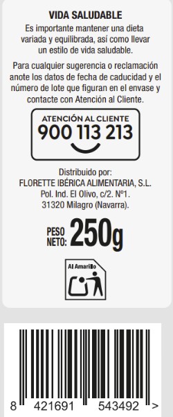 Ensalada mediterránea Alipende 250g