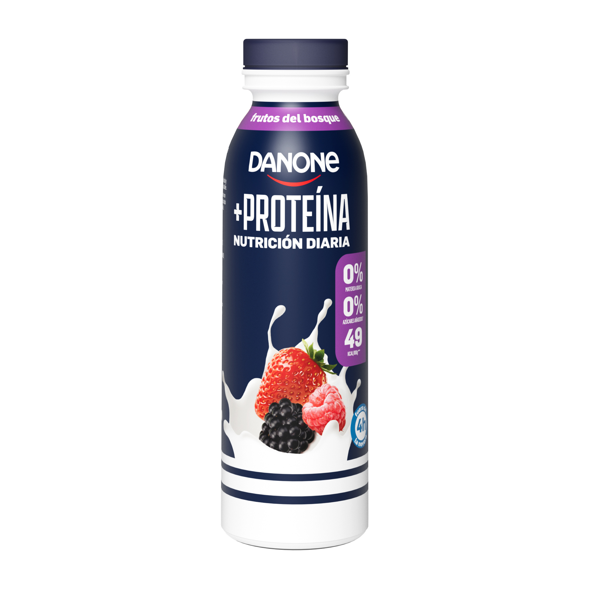 Yogur líquido proteina Danone 270 gr frutos del bosque
