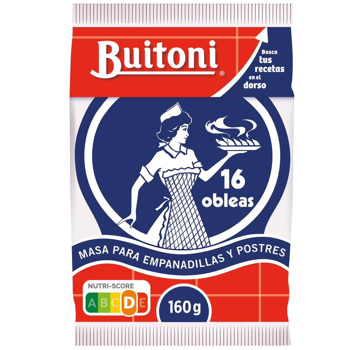 Masa oblea para empanadillas y postres Buitoni 16 obleas