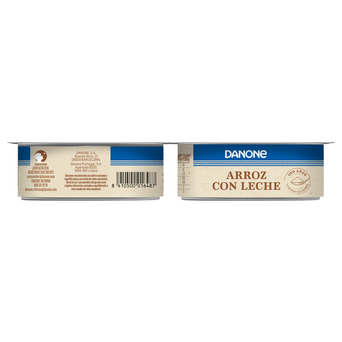 Arroz con leche Danone pack 2