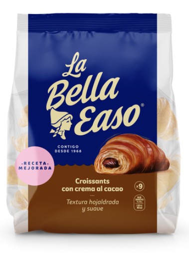 Croissant con crema de cacao La Bella Easo 360g