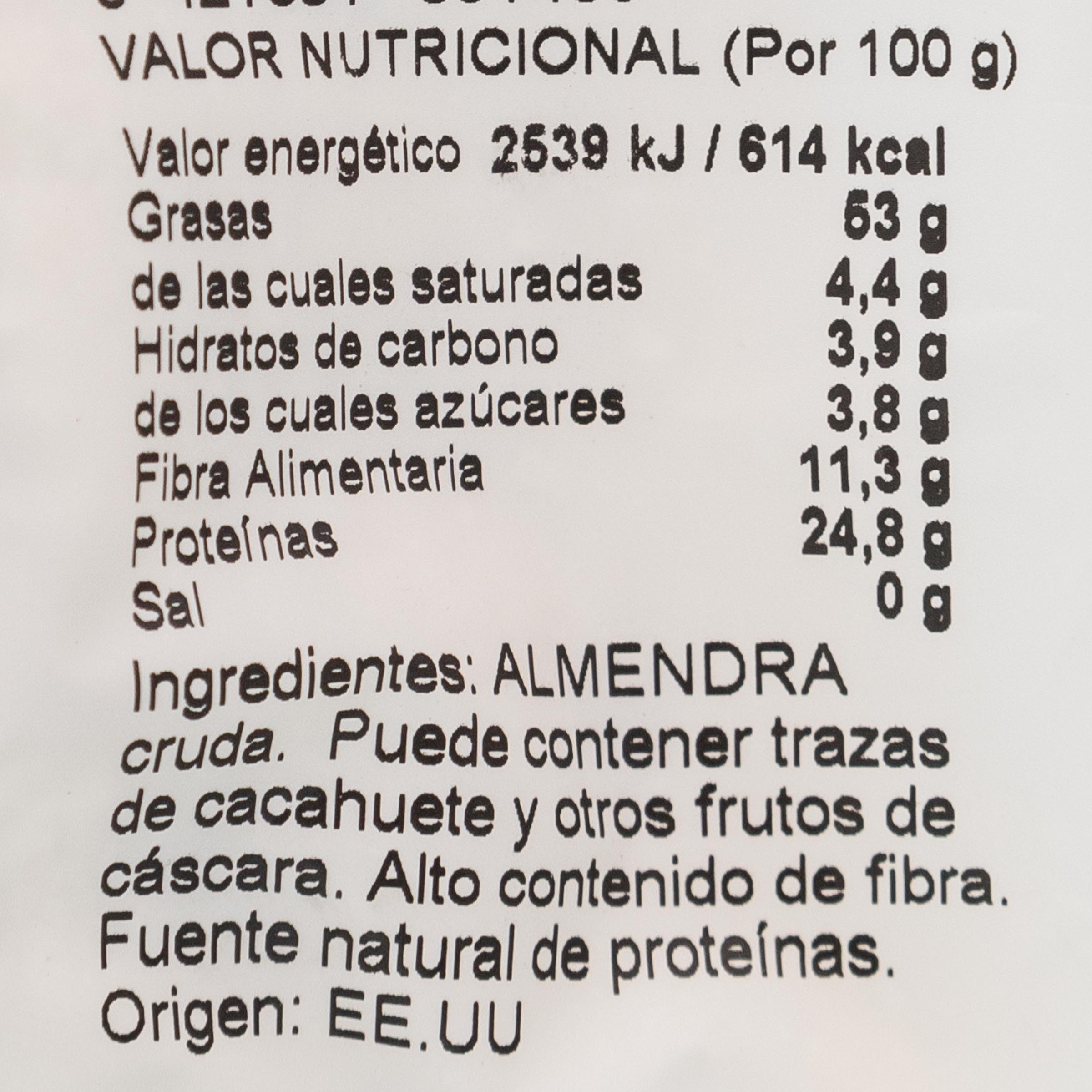 Almendra cruda Alipende 125g molida