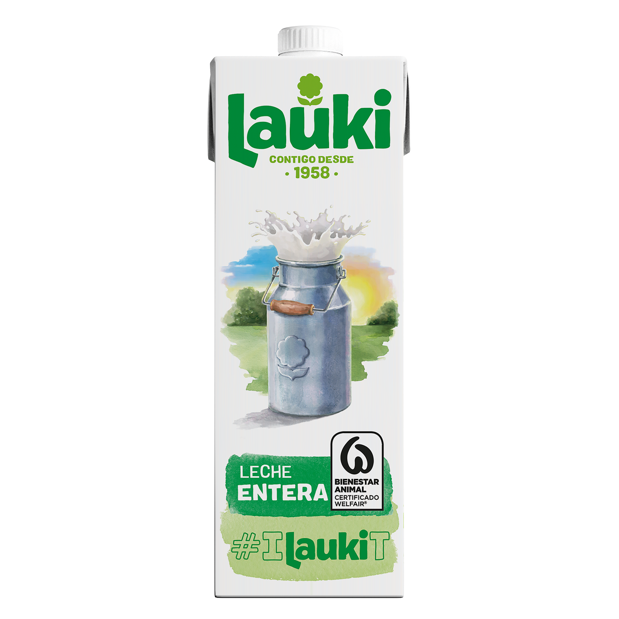 Leche Lauki 1l entera