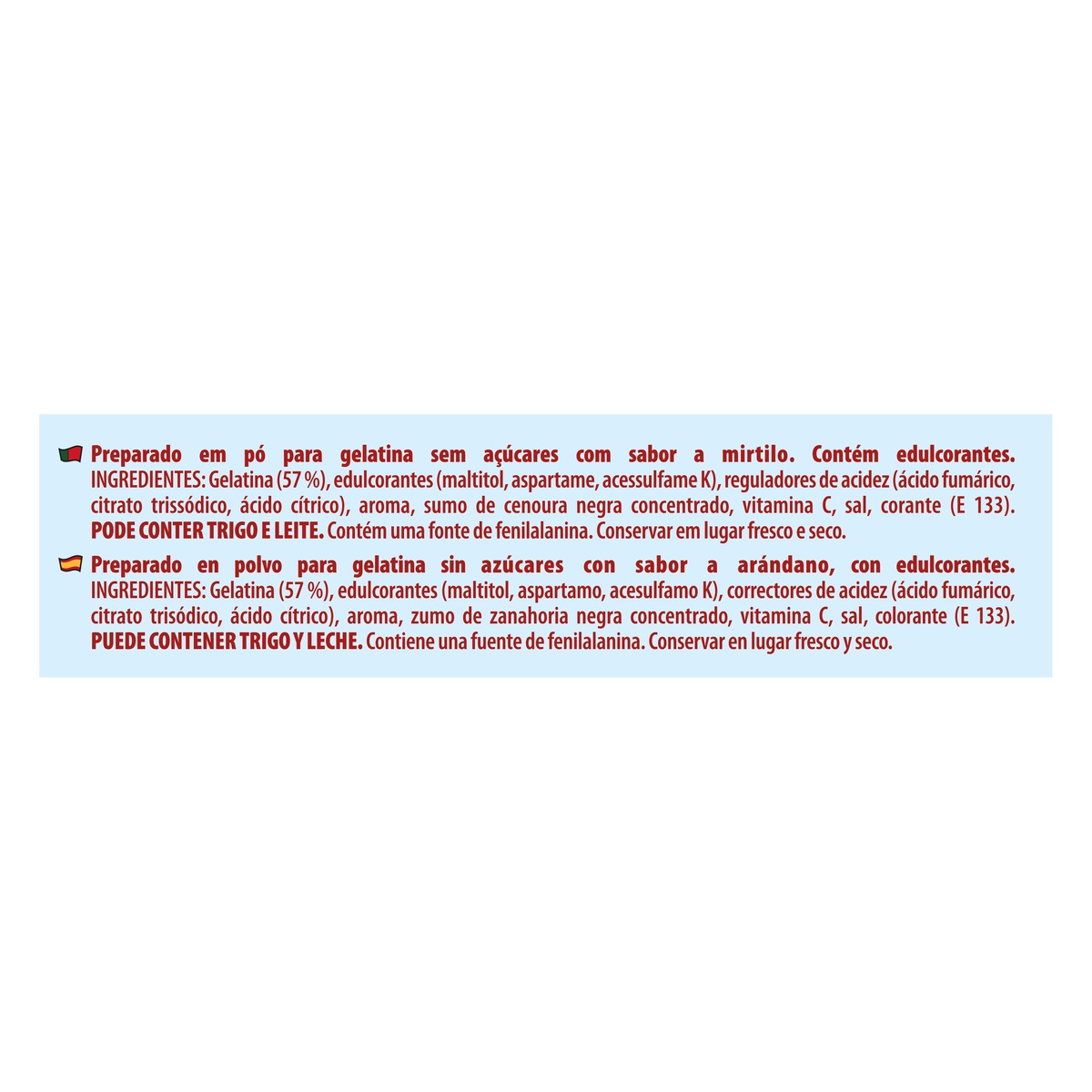 Gelatina light de arándano Royal 31g