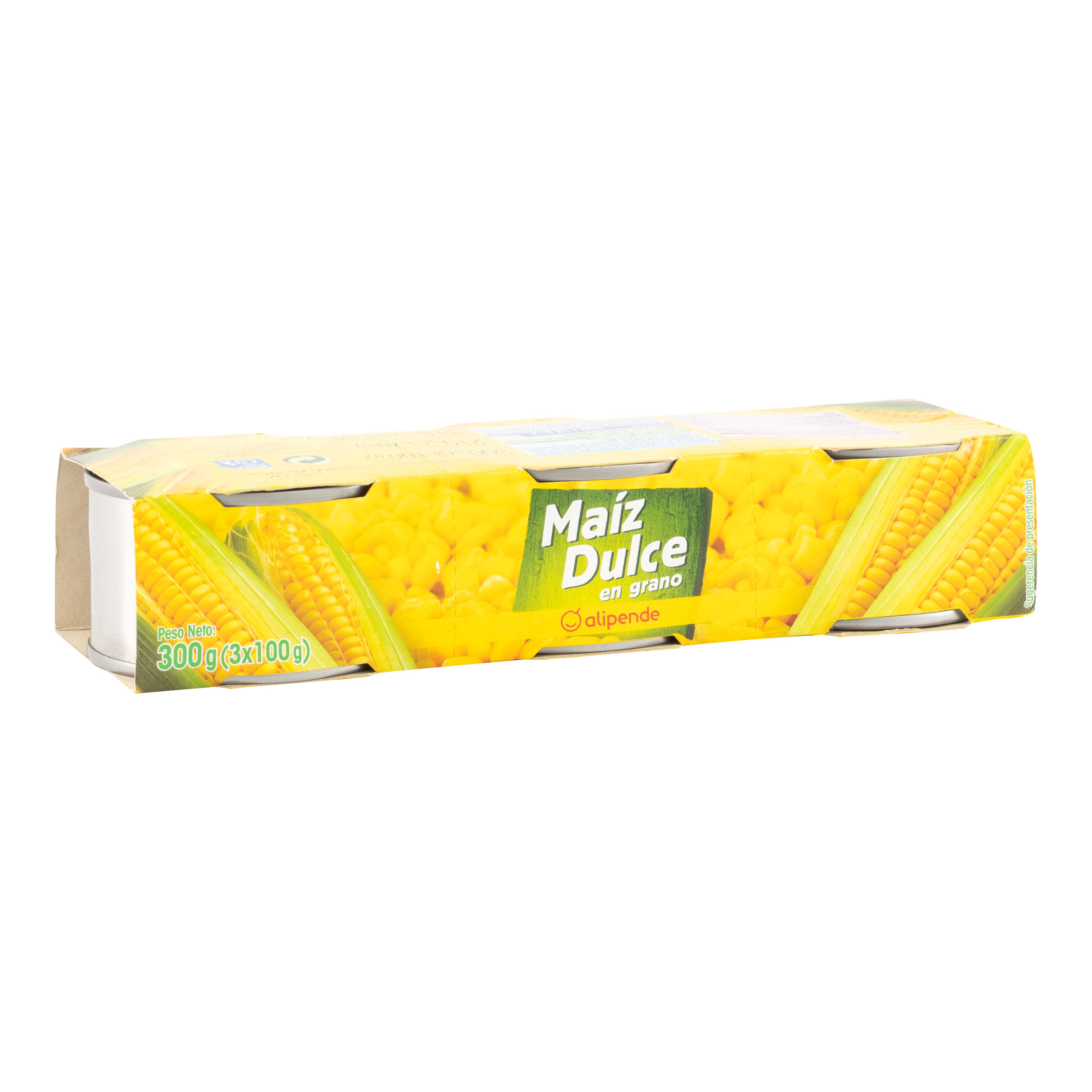 Maíz dulce Alipende pack 3 70g