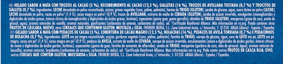 Helado maxibon Nestle pack de cuatro unidades classic