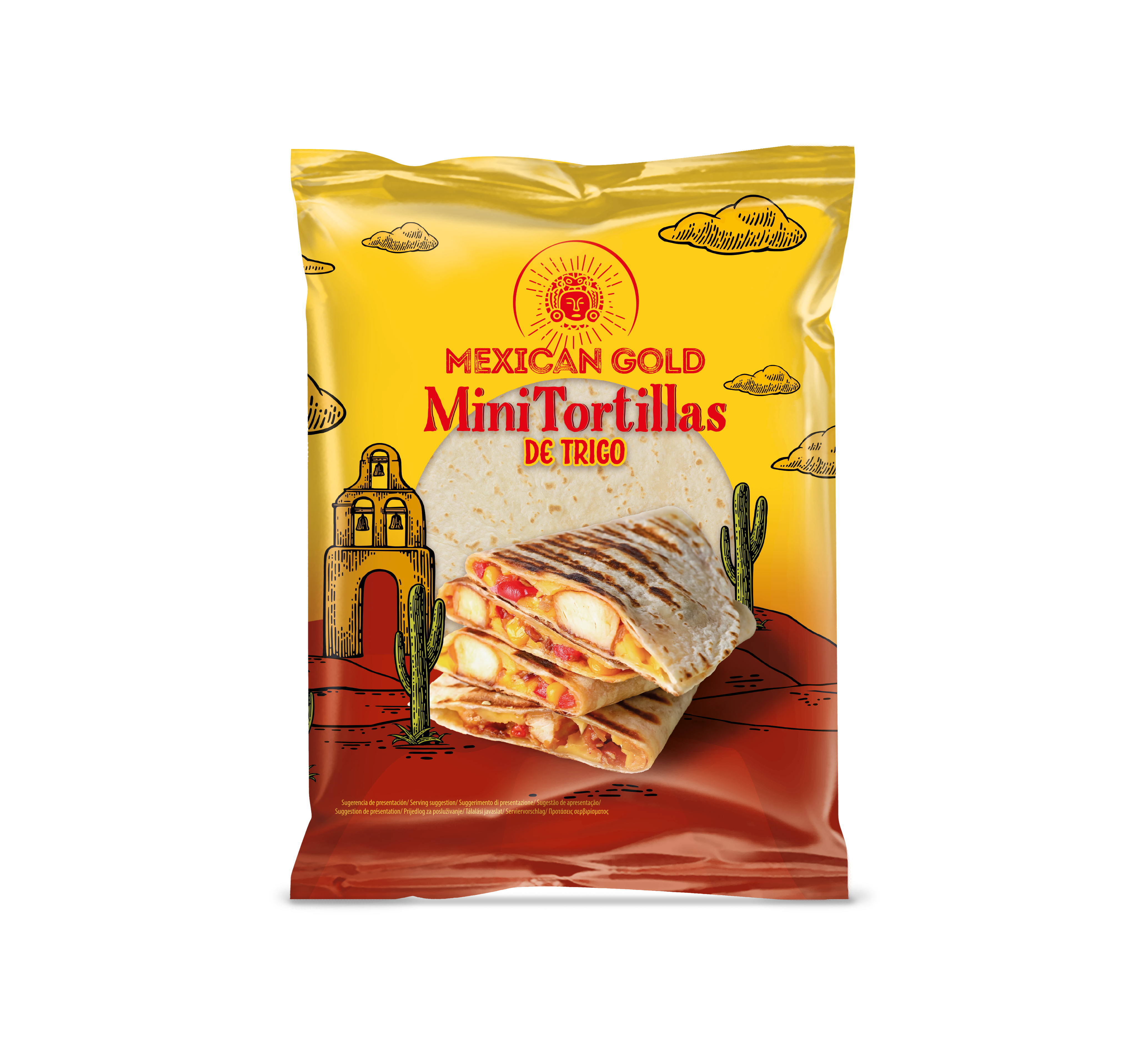 Tortilla de trigo mini Mexican Gold 200g