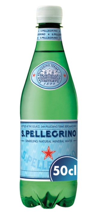 Agua con gas San Pellegrino 50cl