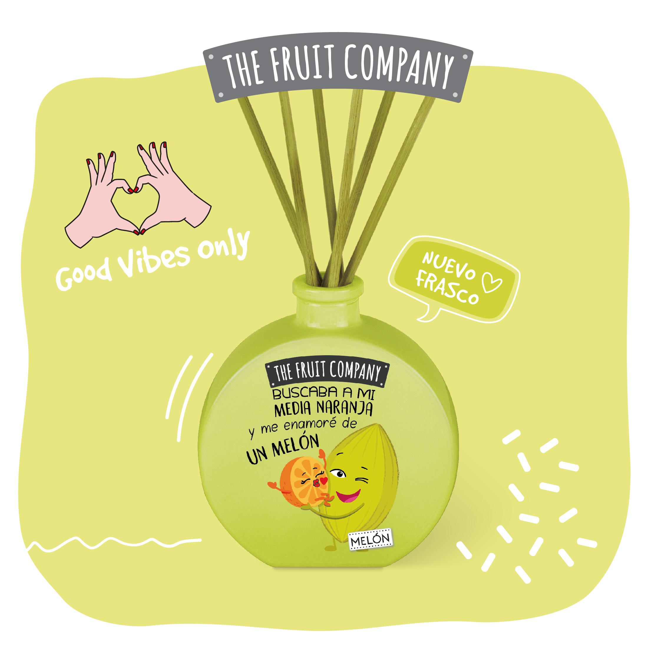 Ambentador Mikado The Fruit Company 40Ml Melón