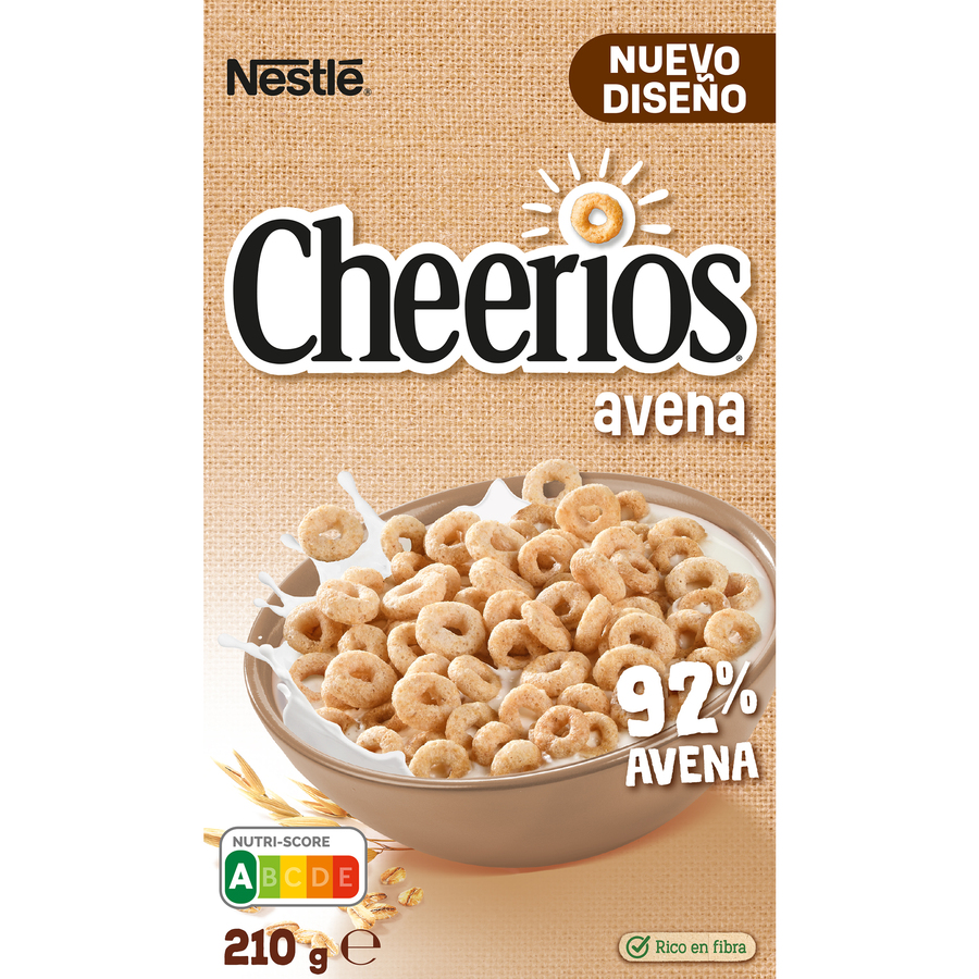 Cereales de avena Nestlé Cheerios 210g