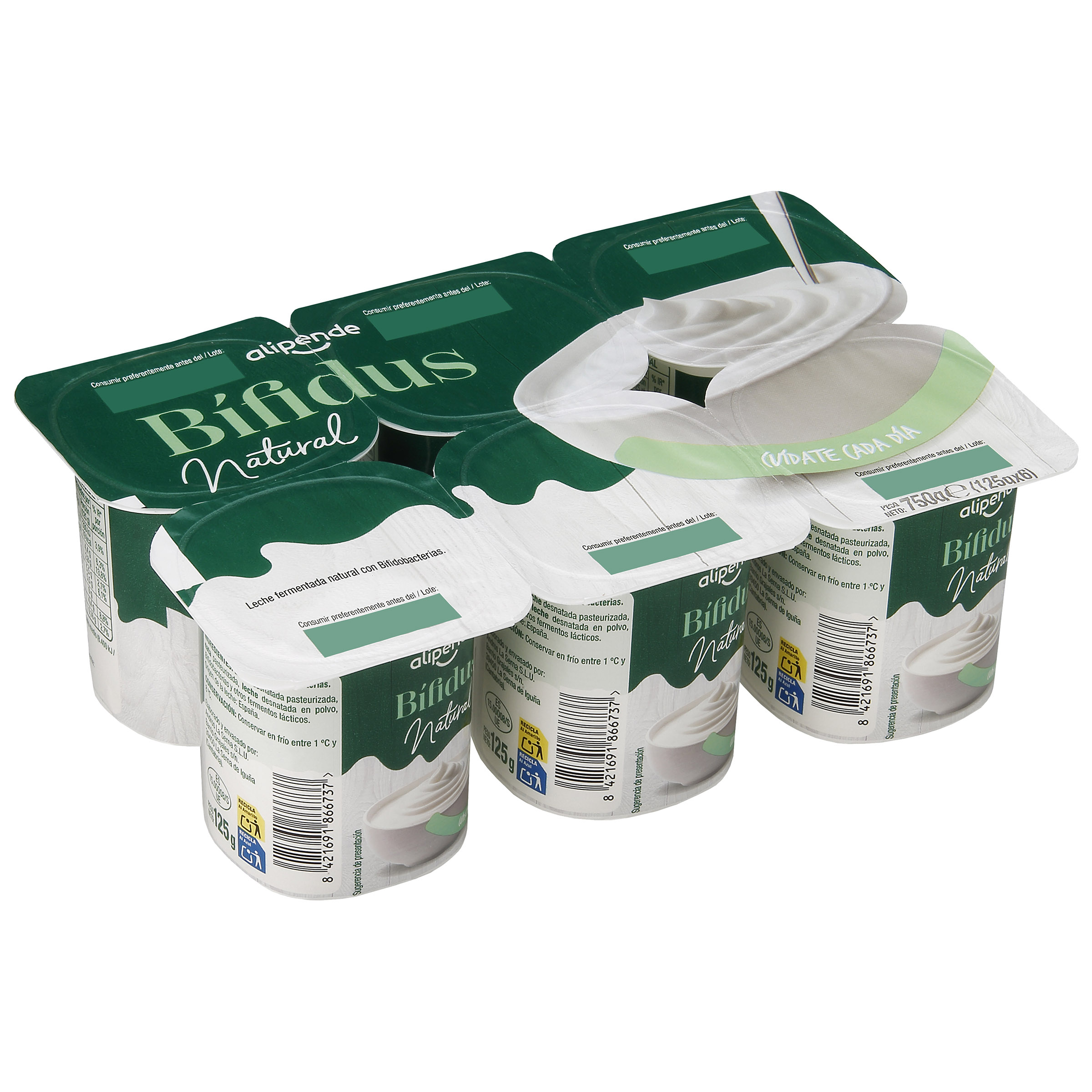 Bífidus Alipende pack 6 natural
