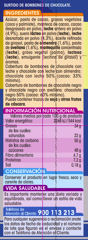 Bombón Alipende 470g surtidos