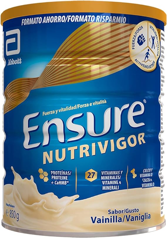 Complemento dietético Nutrivigor Ensure 400 gr Vainilla