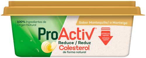 Materia grasa vegetal Pro-Activ para untar sabor mantequilla