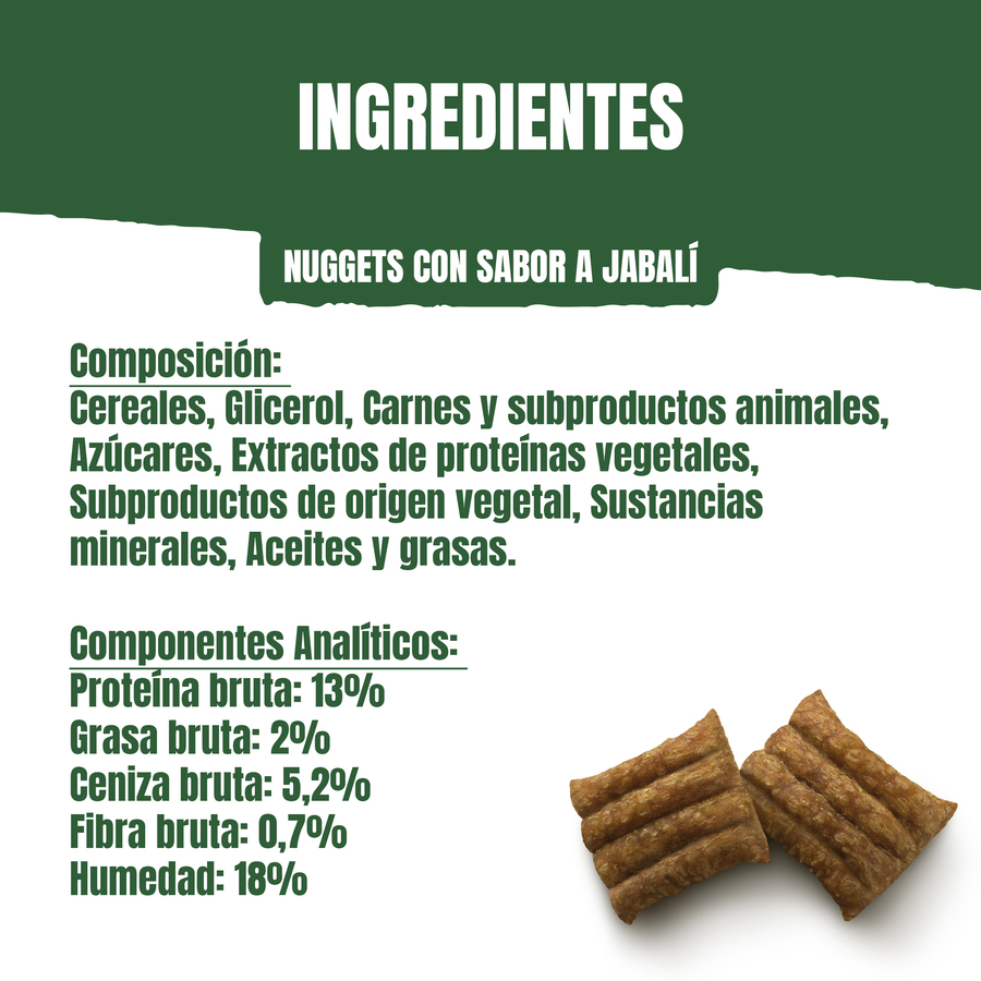 Snack perro Purina Adventuros nuggets 90g