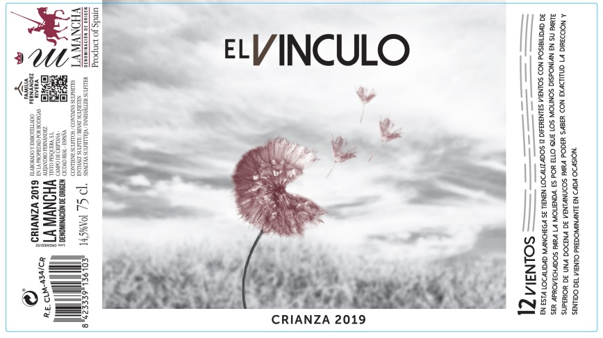 Vino tinto DO La Mancha El Vínculo crianza