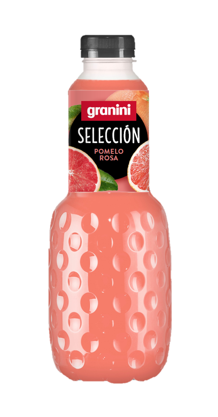 Bebida con zumo de pomelo rosa Granini 1l