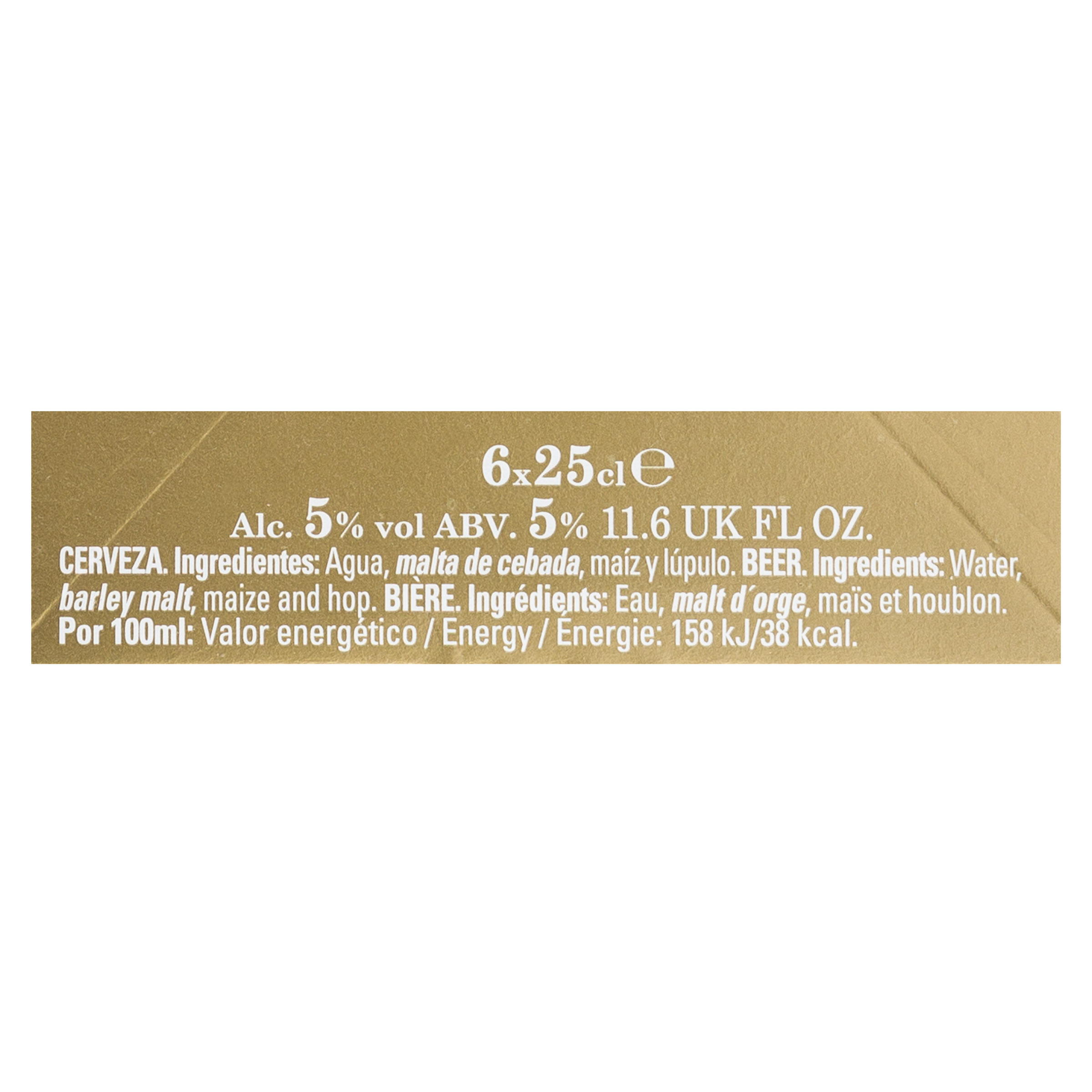 Cerveza rubia Adlerbrau pack 6 botellas 25cl