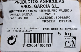 Patata malla 5kg