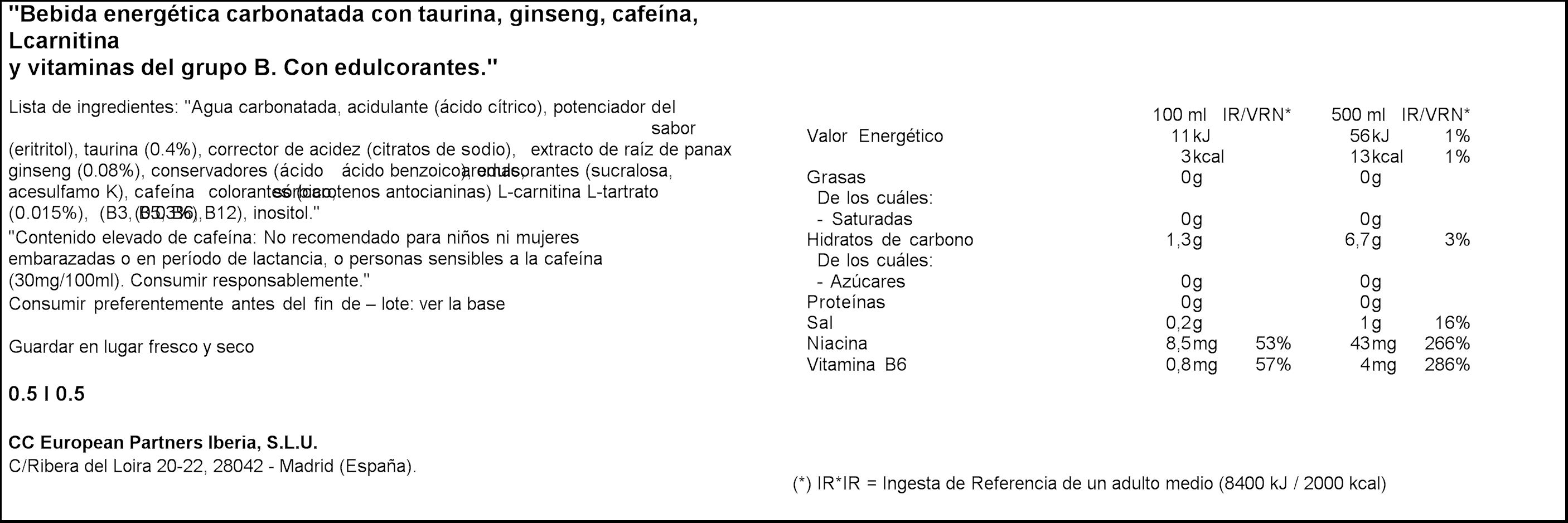 Bebida energética Monster Energy 50cl ultra fiesta mango lata
