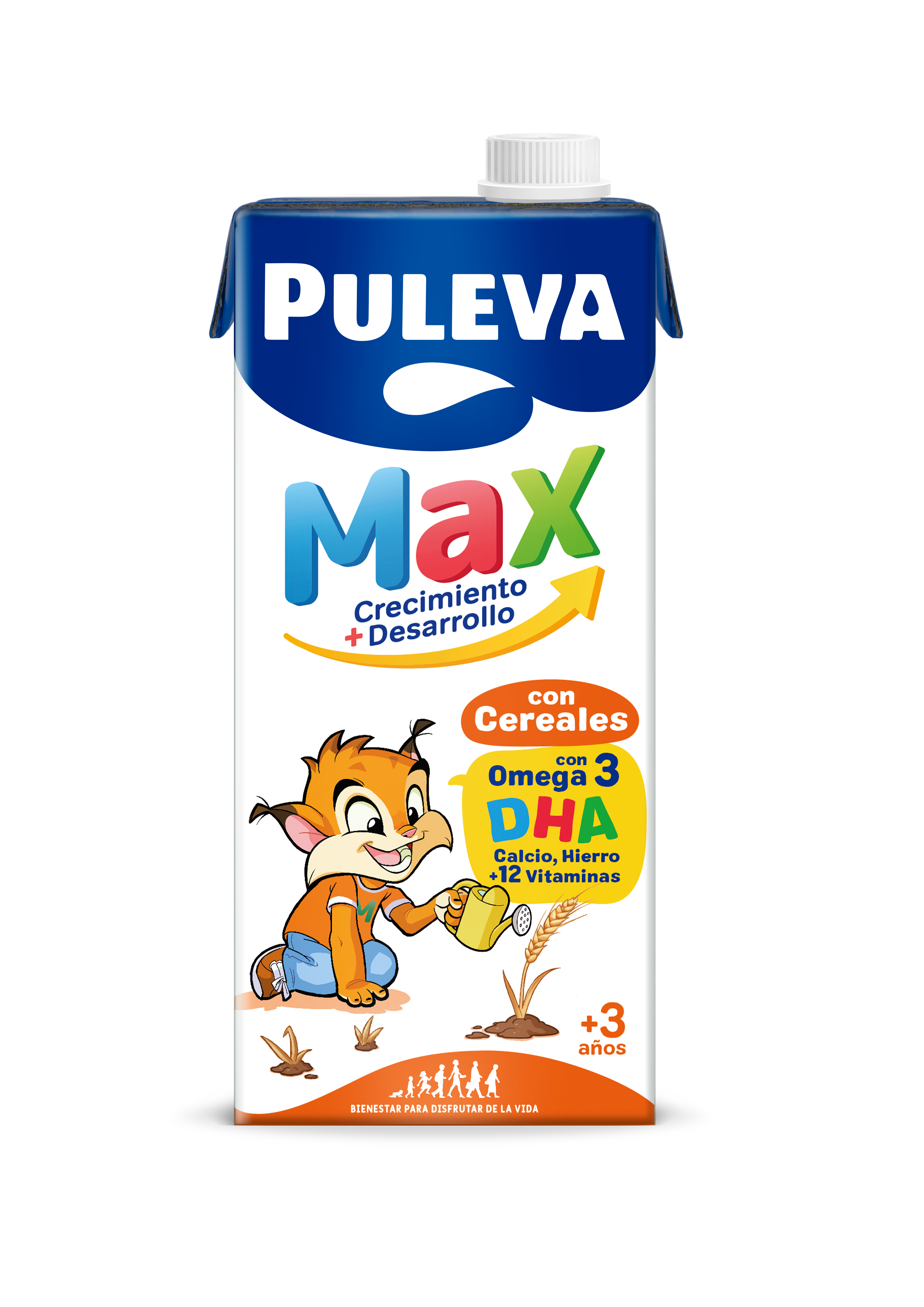 Bebida láctea Puleva max crecimiento desarrollo 1l cereales