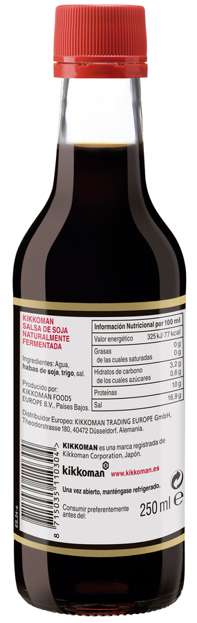Salsa de soja Kikkoman 250ml