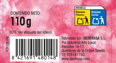 Ambientador en perlas Lanta 110g frutos rojos
