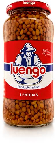 Lenteja pardina cocida Luengo 400g