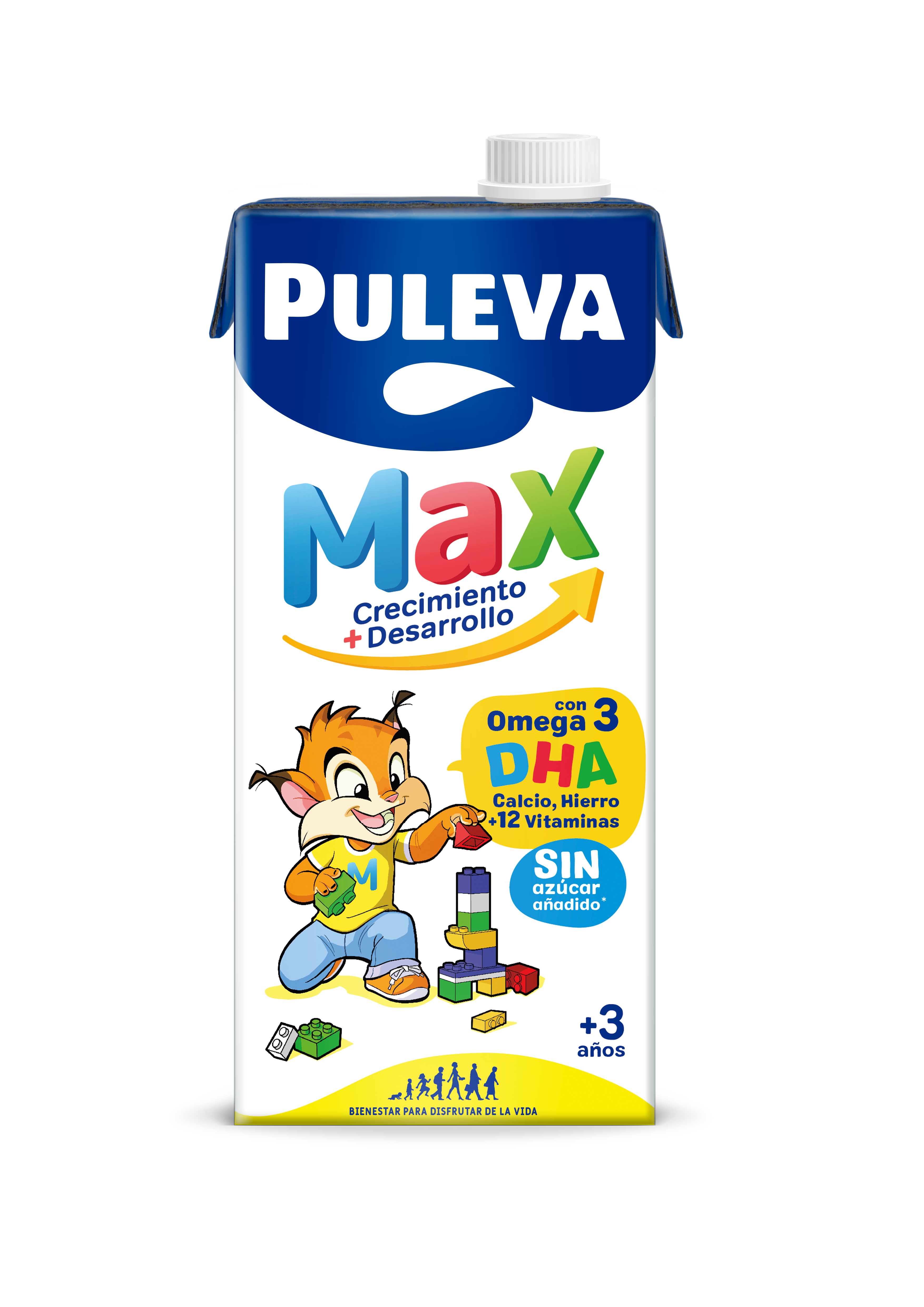Bebida láctea Puleva max crecimiento desarrollo 1l