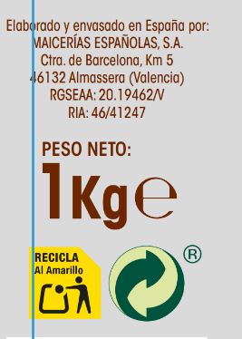 Arroz integral Alipende 1kg redondo
