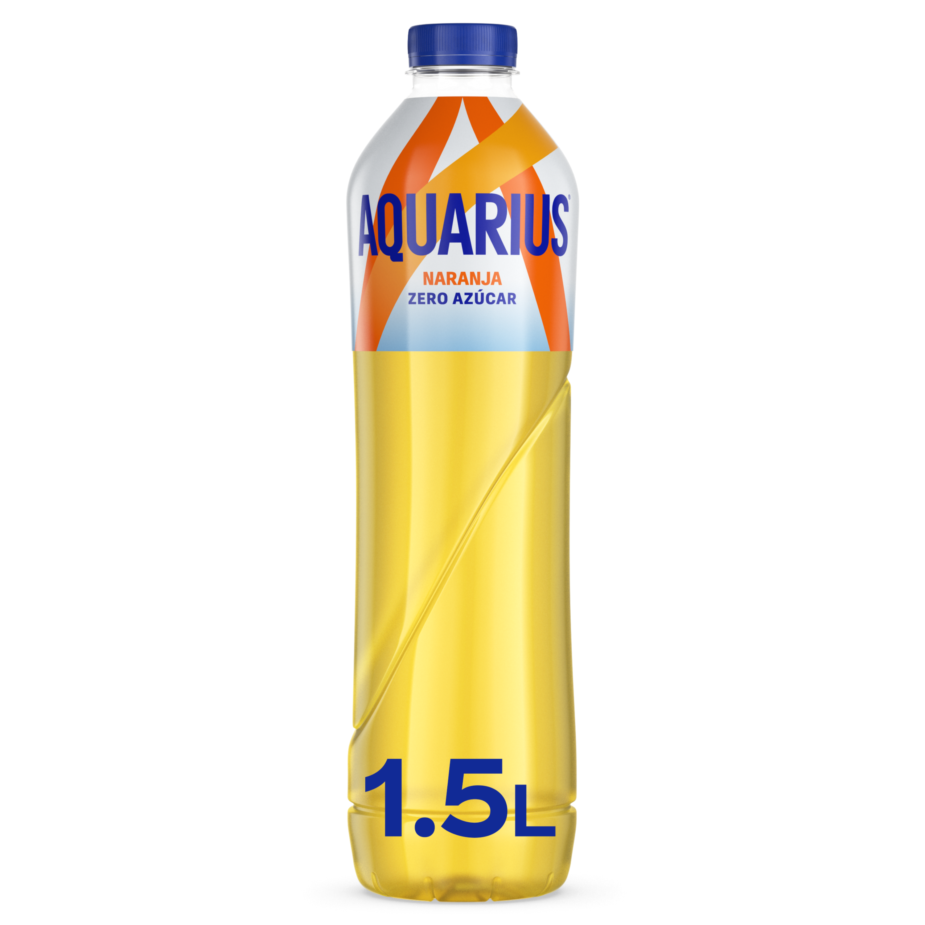 Refresco Zero Aquarius 1,5L Naranja